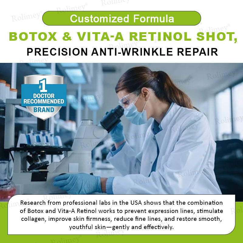 ❤️👑Made and shipped from Australia 💫Rolimey® Botox & Vita-A Retinol Shot Wrinkle-Lift Tightening cream - Last Day Promotion 50% OFF