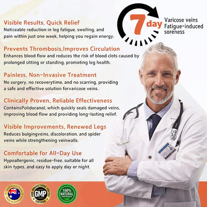 🌟🌟Celsiora® Vein Ease Microneedle Care Patch(For Spider Veins, Varicose Veins, Swelling & Leg Fatigue) - Last Day Promotion 50% OFF