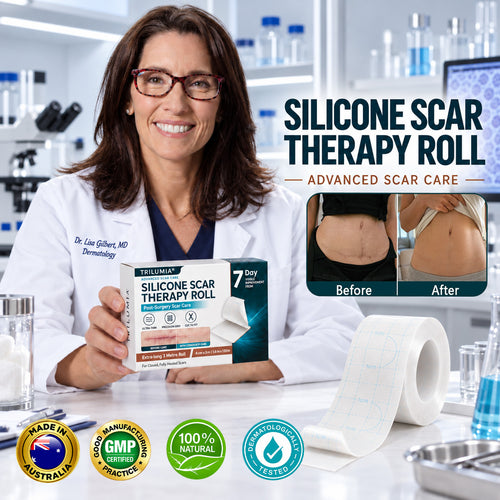 ✨🦄TRILUMIA® SILICONE SCAR THERAPY ROLL Help Soften, Flatten & Improve the Appearance of Raised Scars