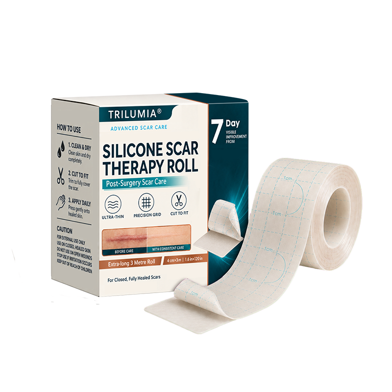 🎁🧚TRILUMIA® SILICONE SCAR THERAPY ROLL Help Soften, Flatten & Improve the Appearance of Raised Scars