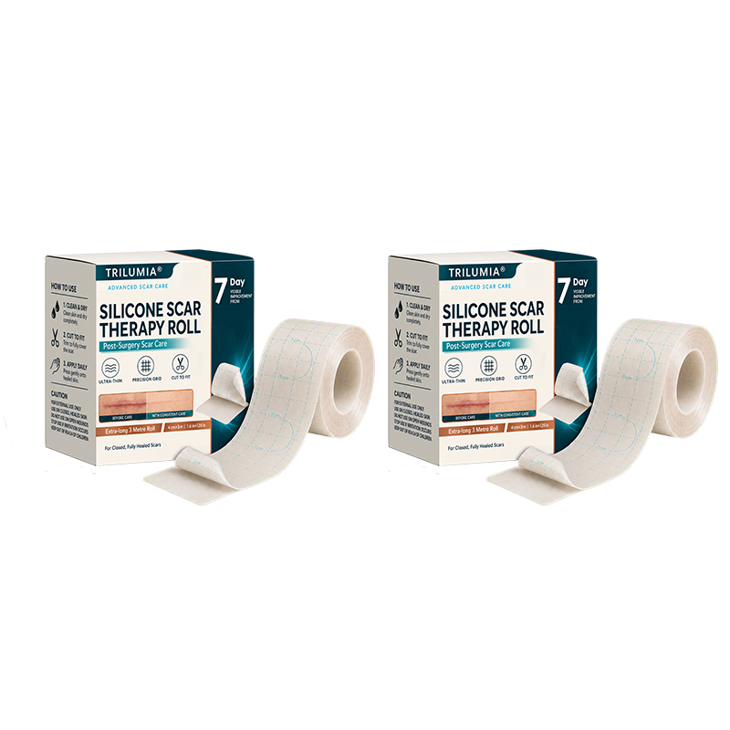 🎁🧚TRILUMIA® SILICONE SCAR THERAPY ROLL Help Soften, Flatten & Improve the Appearance of Raised Scars