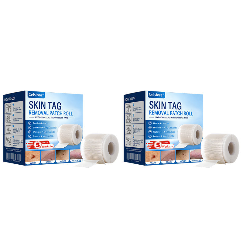 👩‍⚕️👩‍⚕️Celsiora® Multi-Functional Microneedle Hydrocolloid Patch Roll | Targets Skin Tags, Warts & Stubborn Blemishes