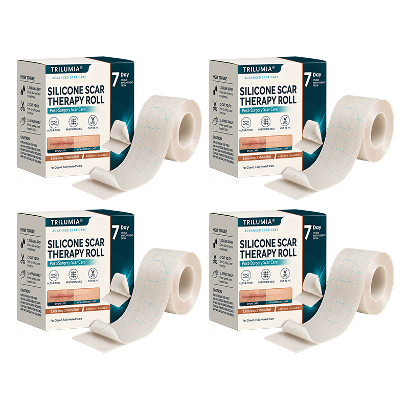 🎁🧚TRILUMIA® SILICONE SCAR THERAPY ROLL Help Soften, Flatten & Improve the Appearance of Raised Scars