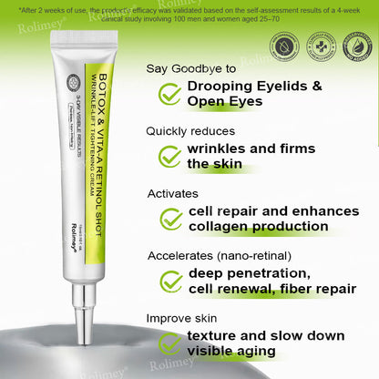 ❤️👑Made and shipped from Australia 💫Rolimey® Botox & Vita-A Retinol Shot Wrinkle-Lift Tightening cream - Last Day Promotion 50% OFF