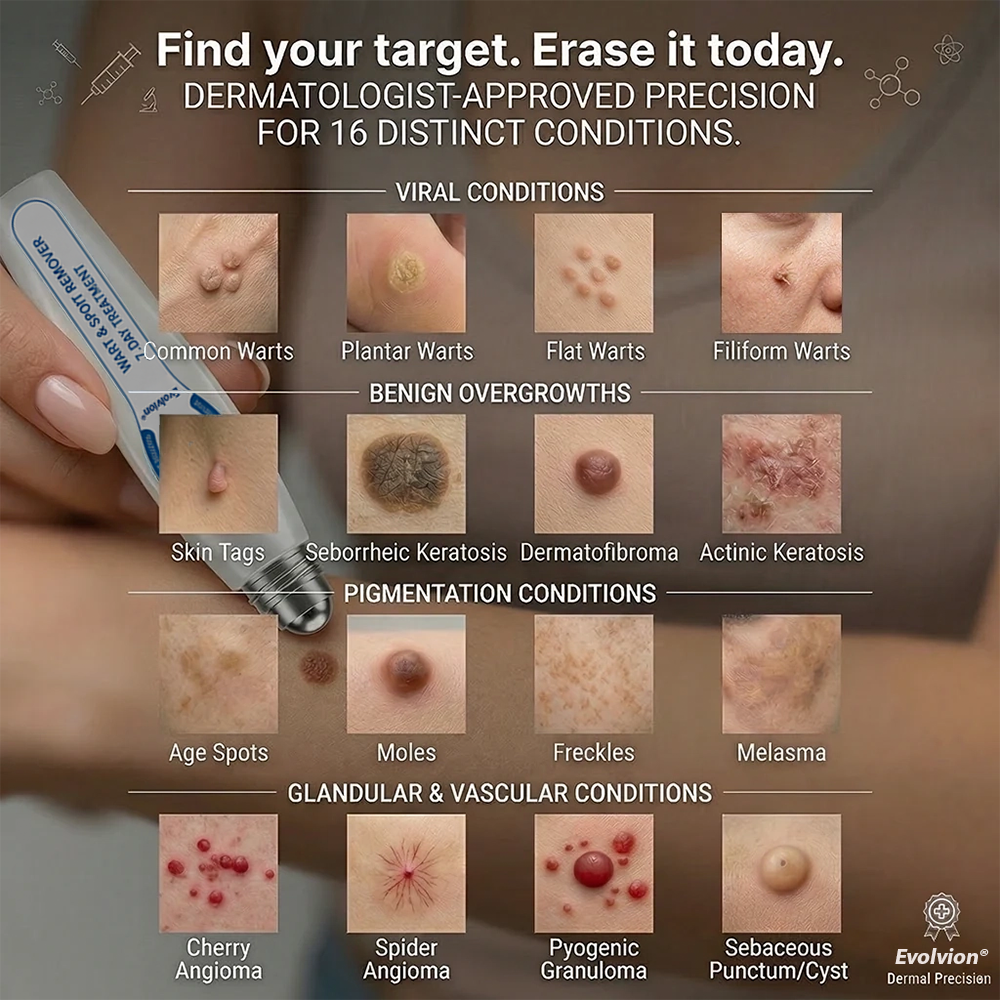 ✨🍃Evolvion® 7-Day Skin Tag & Spot Eraser Painless & Scar-Free Advanced Imperfection Remova𝗜 Ro𝗜𝗜erba𝗜𝗜 Pen
