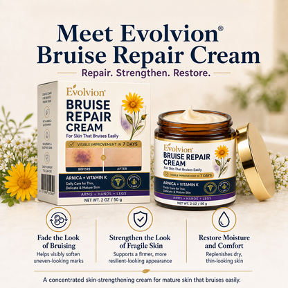 👩‍⚕️🌿Evolvion® Bruise Repair Cream-Advanced daily care for bruise-prone skin