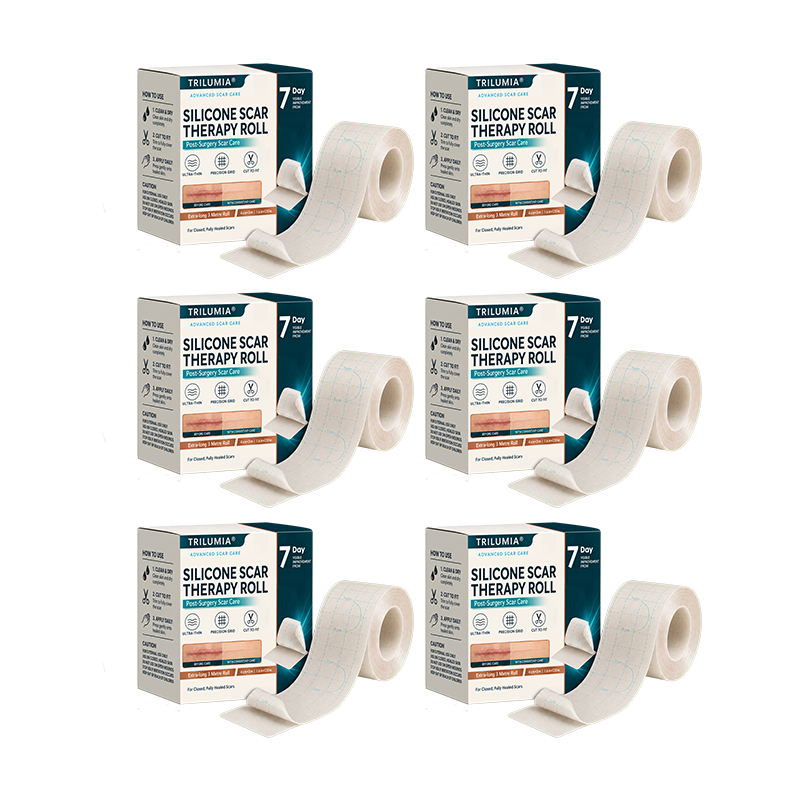 🎁🧚TRILUMIA® SILICONE SCAR THERAPY ROLL Help Soften, Flatten & Improve the Appearance of Raised Scars