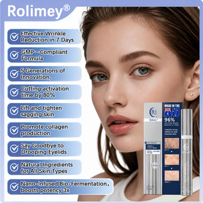 🎁🫧Rolimey® Anti-Wrinkle Firming & Lifting Cream Retinol + Collagen Peptides for Smoother, Firmer-Looking Skin | 60% OFF