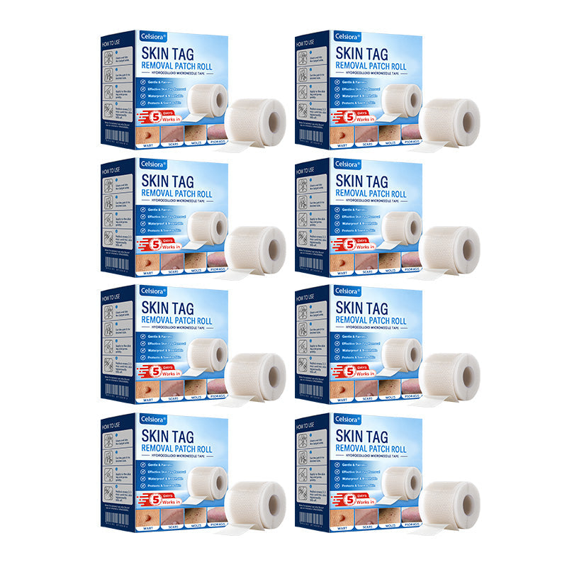 👩‍⚕️👩‍⚕️Celsiora® Multi-Functional Microneedle Hydrocolloid Patch Roll | Targets Skin Tags, Warts & Stubborn Blemishes