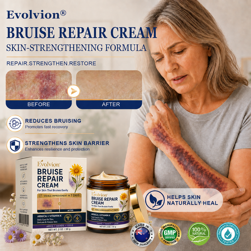👩‍⚕️🌿Evolvion® Bruise Repair Cream-Advanced daily care for bruise-prone skin