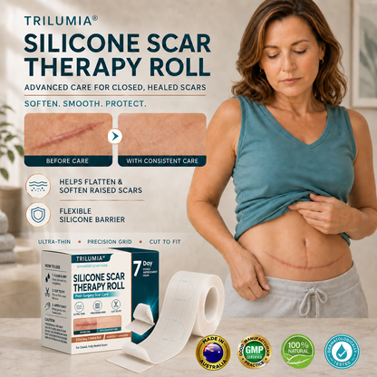 🎁🧚TRILUMIA® SILICONE SCAR THERAPY ROLL Help Soften, Flatten & Improve the Appearance of Raised Scars