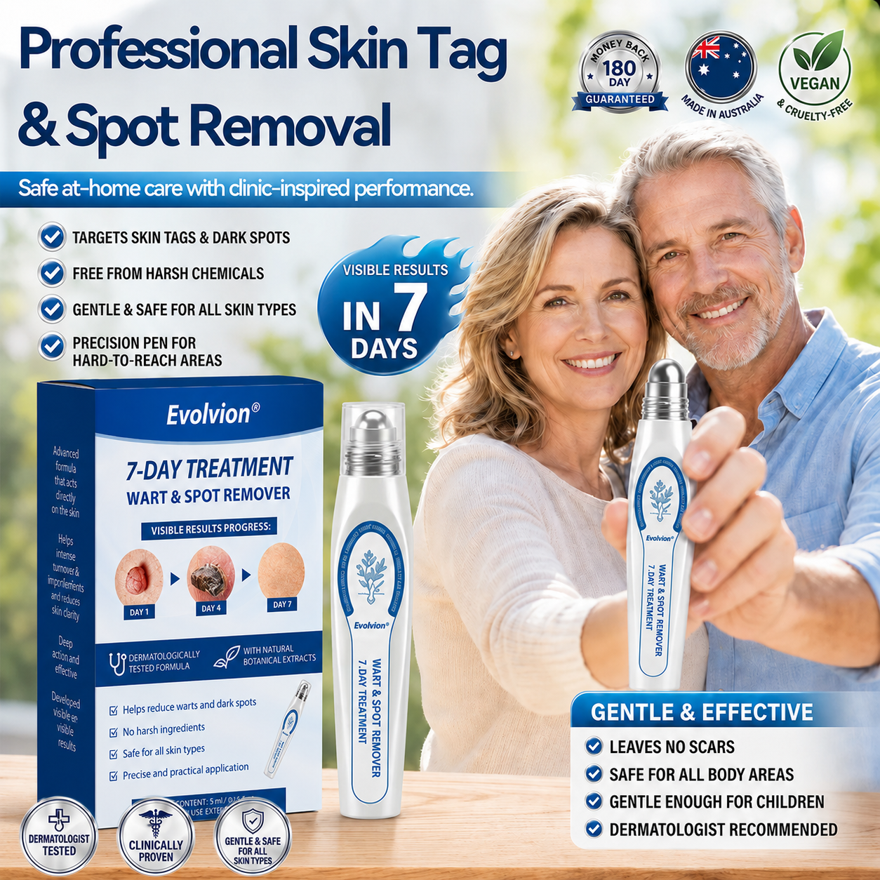 ✨Evolvion® 7-Day Skin Tag & Spot Eraser Painless & Scar-Free Advanced Imperfection Remova𝗜 Ro𝗜𝗜erba𝗜𝗜 Pen 🌵 🌵