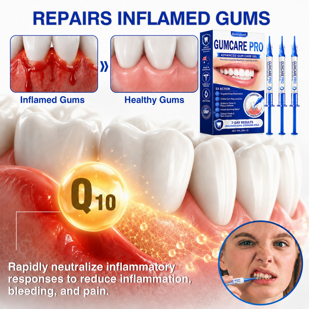 🇦🇺🌿🦷 Evolvion® GumCare Pro Advanced Gum Care Gel