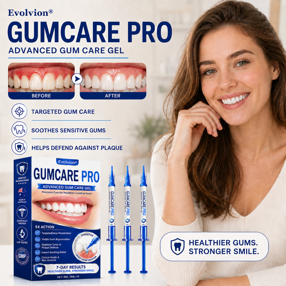 🇦🇺🌿🦷 Evolvion® GumCare Pro Advanced Gum Care Gel