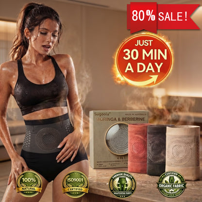 ✅✅Official AU Store 🇦🇺|Sugoola® 𝐌𝐨𝐫𝐢𝐧𝐠𝐚 & 𝐁𝐞𝐫𝐛𝐞𝐫𝐢𝐧𝐞 4‑In‑1 Micro‑Particle Sculpting & Fat‑Burn Shorts