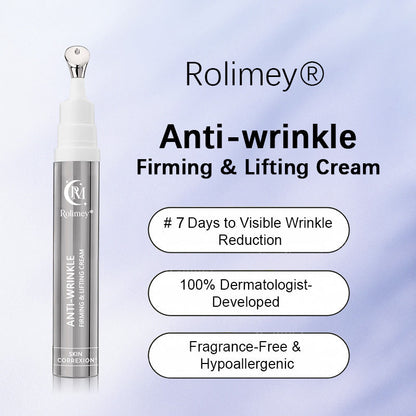 🎁🫧Rolimey® Anti-Wrinkle Firming & Lifting Cream Retinol + Collagen Peptides for Smoother, Firmer-Looking Skin | 60% OFF